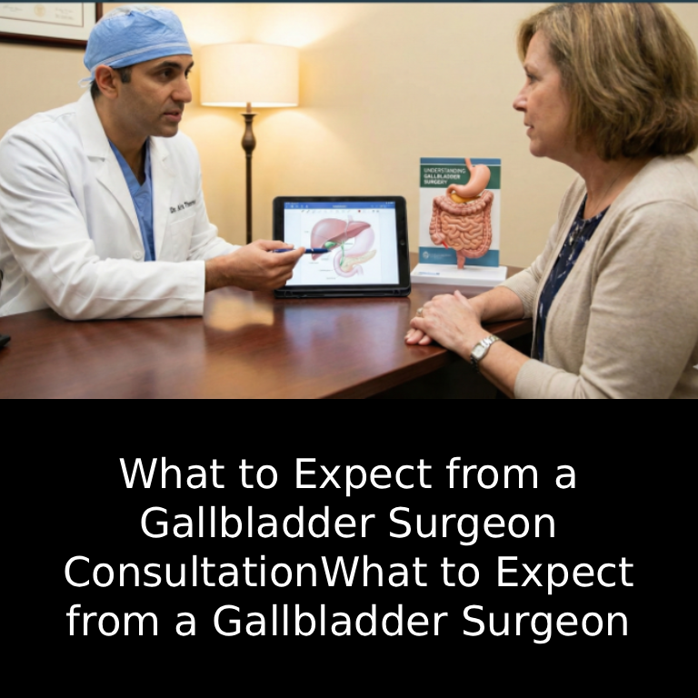 What to Expect from a Gallbladder Surgeon Consultation