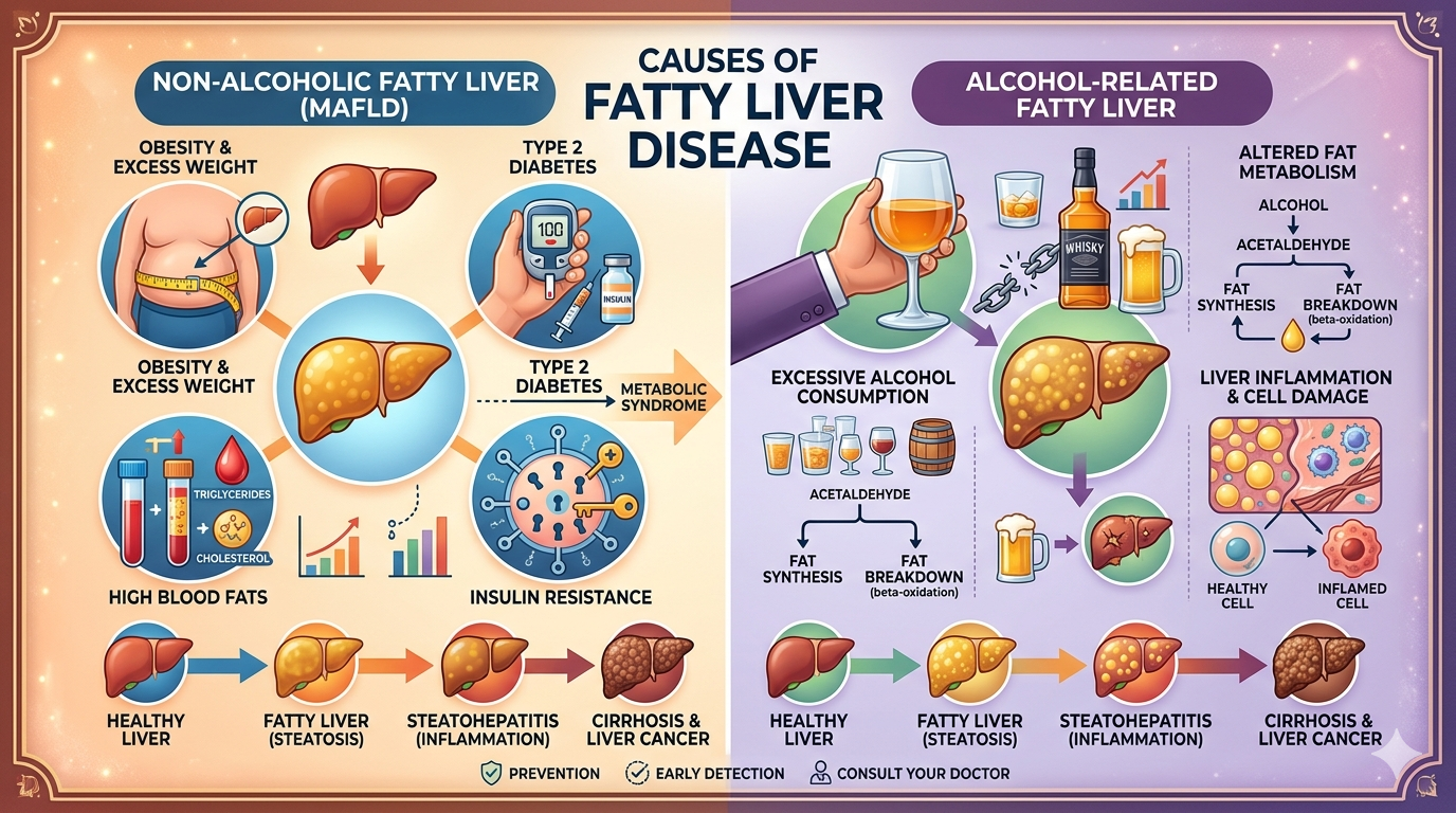 Fatty Liver Symptoms & Treatment in Ahmedabad